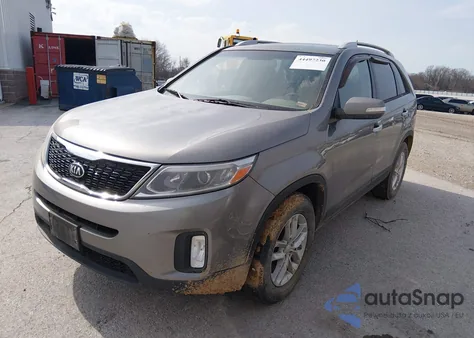 2014 Kia Sorento Lx из США, поврежденный, VIN 5XYKT4A69EG480910